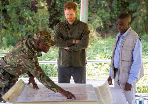 chobe national park, botswana   september 26 prince harry, duke of sussex joins a botswana defence force anti poaching patrol near the chobe river in kasane on day four of their tour of africa on september 26, 2019 in chobe national park, botswana photo by dominic lipinski   pool getty images
