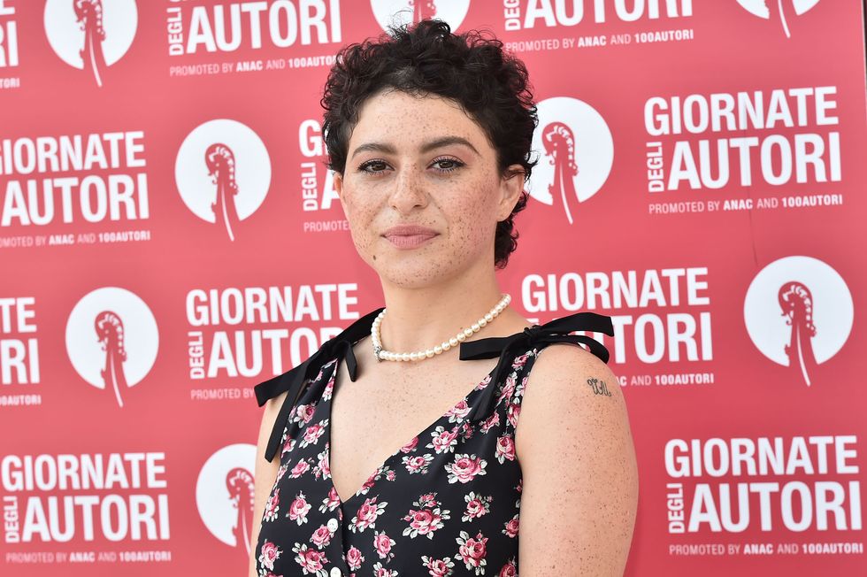 venice, italy   september 01 alia shawkat attends the miumiu photocall during the 76th venice film festival at sala volpi on september 01, 2019 in venice, italy photo by theo wargogetty images