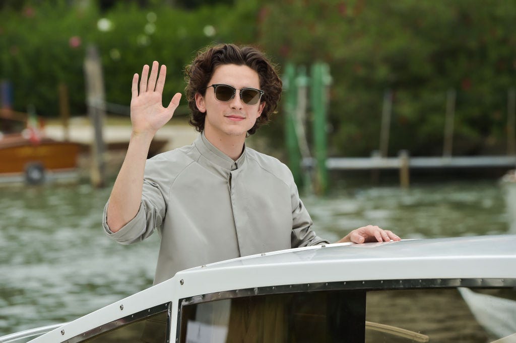 Timothee Chalamet's Rule-Breaking Venice Film Festival Suit