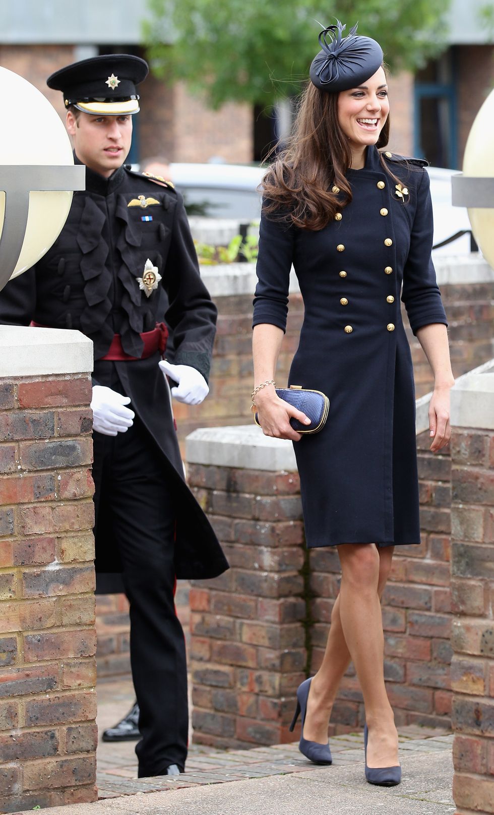 The Duke And Duchess Of Cambridge Attend The Irish Guards Medal Parade