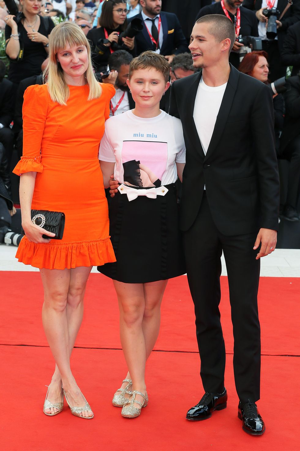 Shannon Murphy, Eliza Scanlen e Toby Wollace sul red carpet di Venezia 2019