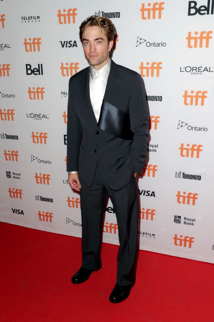 toronto, ontario   september 07 robert pattinson attends the lighthouse premiere during the 2019 toronto international film festival at ryerson theatre on september 07, 2019 in toronto, canada photo by joe scarnicigetty images