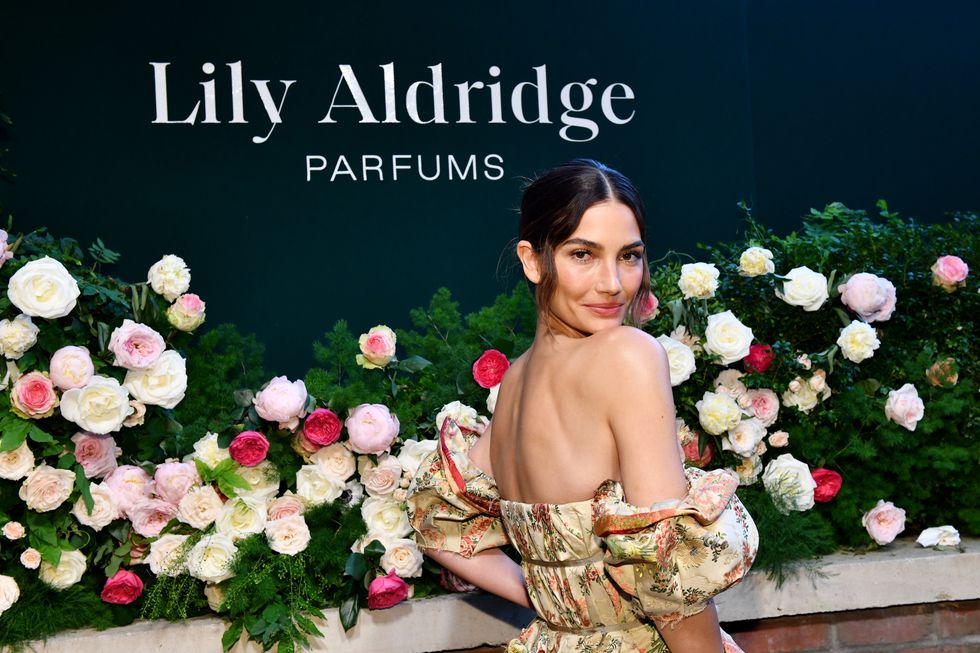 Lily Aldridge Parfums Launch Event