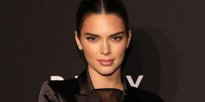 new york, new york   september 09 kendall jenner attends the party celebrating the 30th anniversary of dkny at st anns warehouse on september 09, 2019 in new york city photo by taylor hillwireimage