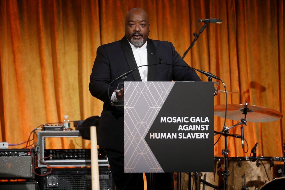 new york, new york september 10 darrell blocker attends the mosaic federation gala against human slavery on september 10, 2019 at cipriani 42nd street in new york city photo by taylor hillgetty images for mosaic federation