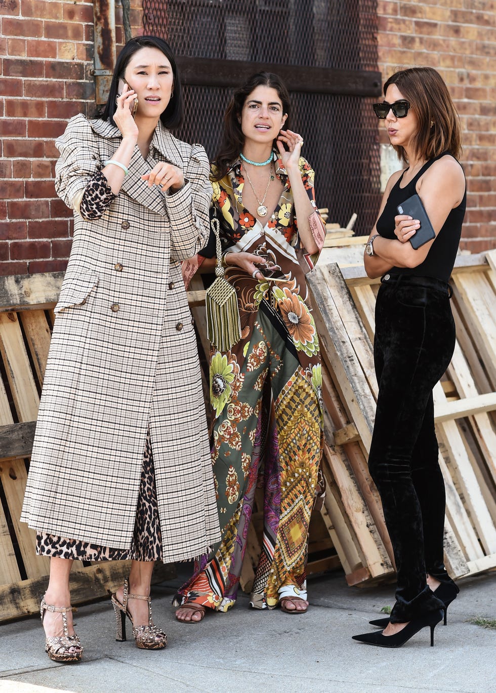 Christine Centenera at Paris Fashion Week SS24 Street Style / id