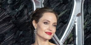 london, united kingdom   20191009 angelina jolie attends the maleficent mistress of evil european premiere at the bfi imax, waterloo photo by gary mitchellsopa imageslightrocket via getty images