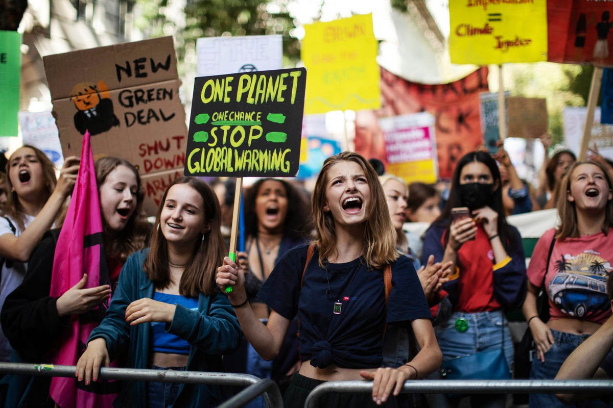 40 Photos From Friday's Global Climate Strike Led By Greta Thunberg