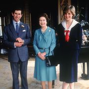 london   1981  file photo prince charles and his fiancee lady diana spencer with queen elizabeth ii at buckingham palace, 7th march 1981 photo by fox photoshulton archivegetty images

on july 1st  diana, princess of wales would have celebrated her 50th birthday
please refer to the following profile on getty images archival for further imagery 
httpwwwgettyimagescouksearchsearchaspxeventid107811125editorialproductarchival
for further images see also
princess diana
httpwwwgettyimagescoukaccountmediabinlightboxdetailaspxid17267941mediabinuserid5317233
following dianas death
httpwwwgettyimagescoukaccountmediabinlightboxdetailaspxid18894787mediabinuserid5317233
princess diana    a style icon
httpwwwgettyimagescoukaccountmediabinlightboxdetailaspxid18253159mediabinuserid5317233