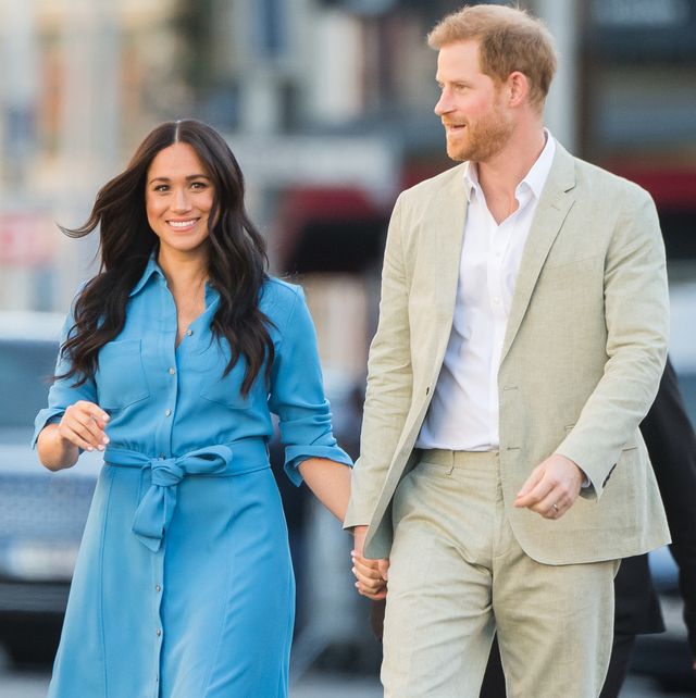 cape town, south africa   september 23 meghan, duchess of sussex and prince harry, duke of sussex visit  the district 6 museum and homecoming centre during their royal tour of south africa on september 23, 2019 in cape town, south africa district 6 was a former inner city residential area where different communities and races lived side by side, until 1966 when the apartheid government declared the area whites only and 60,000 residents were forcibly removed and relocated  photo by samir husseinwireimage