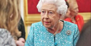 The Queen Attends A Reception to Commemorate The 60th Anniversary Of Cruse Bereavement Care