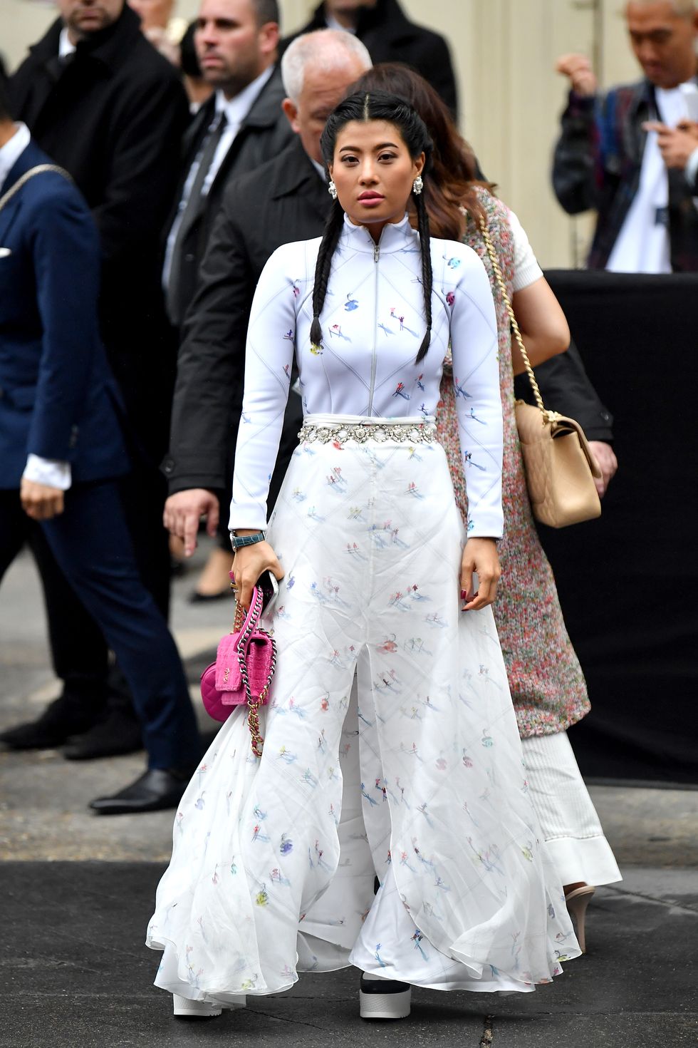 Chanel : Outside Arrivals -  Paris Fashion Week - Womenswear Spring Summer 2020