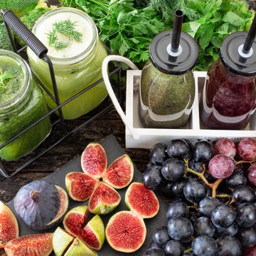 Detox with fresh vegetables juice and healthy fruits juice. detox with antioxidant foods