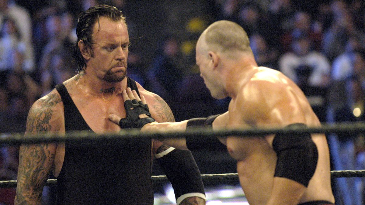 The Undertaker vs Kane during WrestleMania XX at Madison Square Garden in New York City