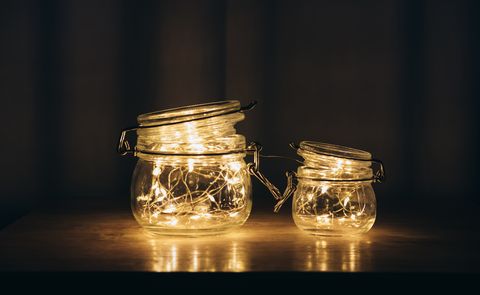 little white lights jars