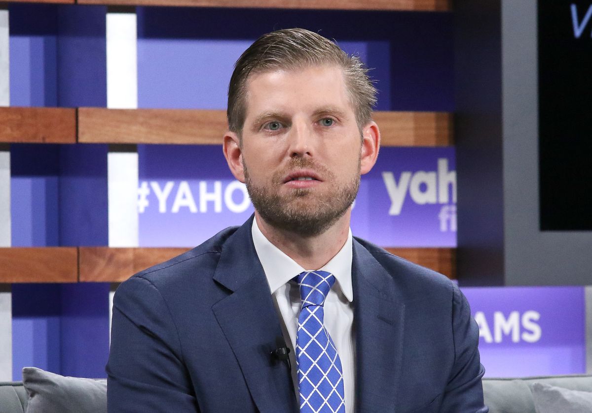 new york, new york   october 10 eric trump attends the yahoo finance all markets summit at union west events on october 10, 2019 in new york city photo by jim spellmangetty images