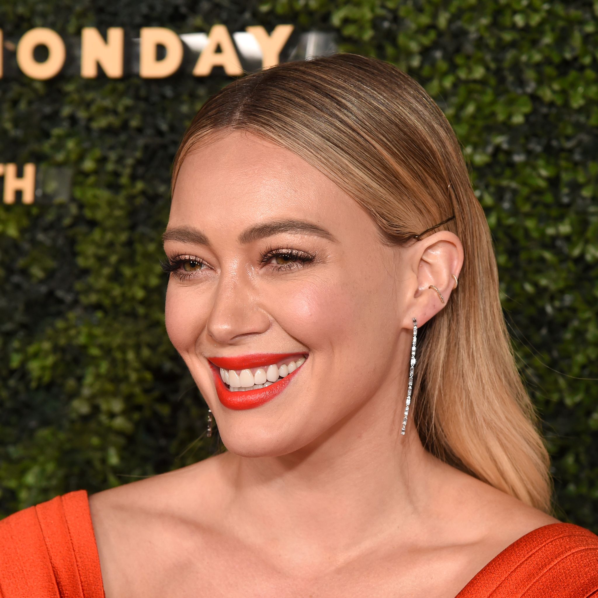 Hilary Duff on her beauty routine