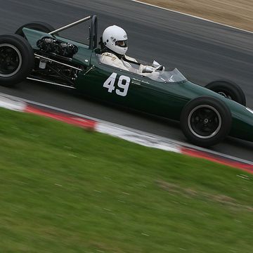 longfield, united kingdom july 03 martin anslow drives the 49 brabham bt21 during the hscc superprix classic racing cars race at the brands hatch circuit on july 3, 2011 near longfield, england, united kingdom photo by darrell inghamgetty images