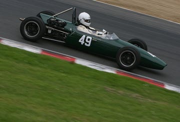 longfield, united kingdom july 03 martin anslow drives the 49 brabham bt21 during the hscc superprix classic racing cars race at the brands hatch circuit on july 3, 2011 near longfield, england, united kingdom photo by darrell inghamgetty images