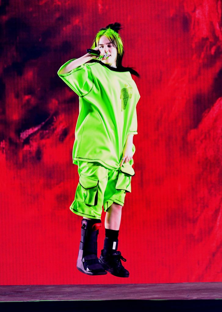 Billie eilish best sale neon green shirt