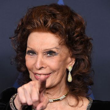 hollywood, california   october 27  sophia loren arrives at the academy of motion picture arts and sciences 11th annual governors awards at the ray dolby ballroom at hollywood  highland center on october 27, 2019 in hollywood, california photo by steve granitzwireimage