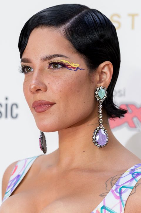sydney, australia   november 27 halsey arrives for the 33rd annual aria awards 2019 at the star on november 27, 2019 in sydney, australia photo by speed mediaicon sportswire via getty images