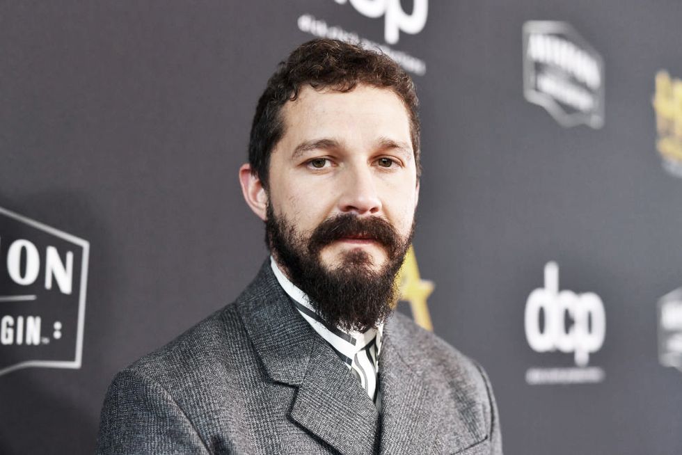 beverly hills, california   november 03 shia labeouf attends the 23rd annual hollywood film awards at the beverly hilton hotel on november 03, 2019 in beverly hills, california photo by emma mcintyregetty images for hfa