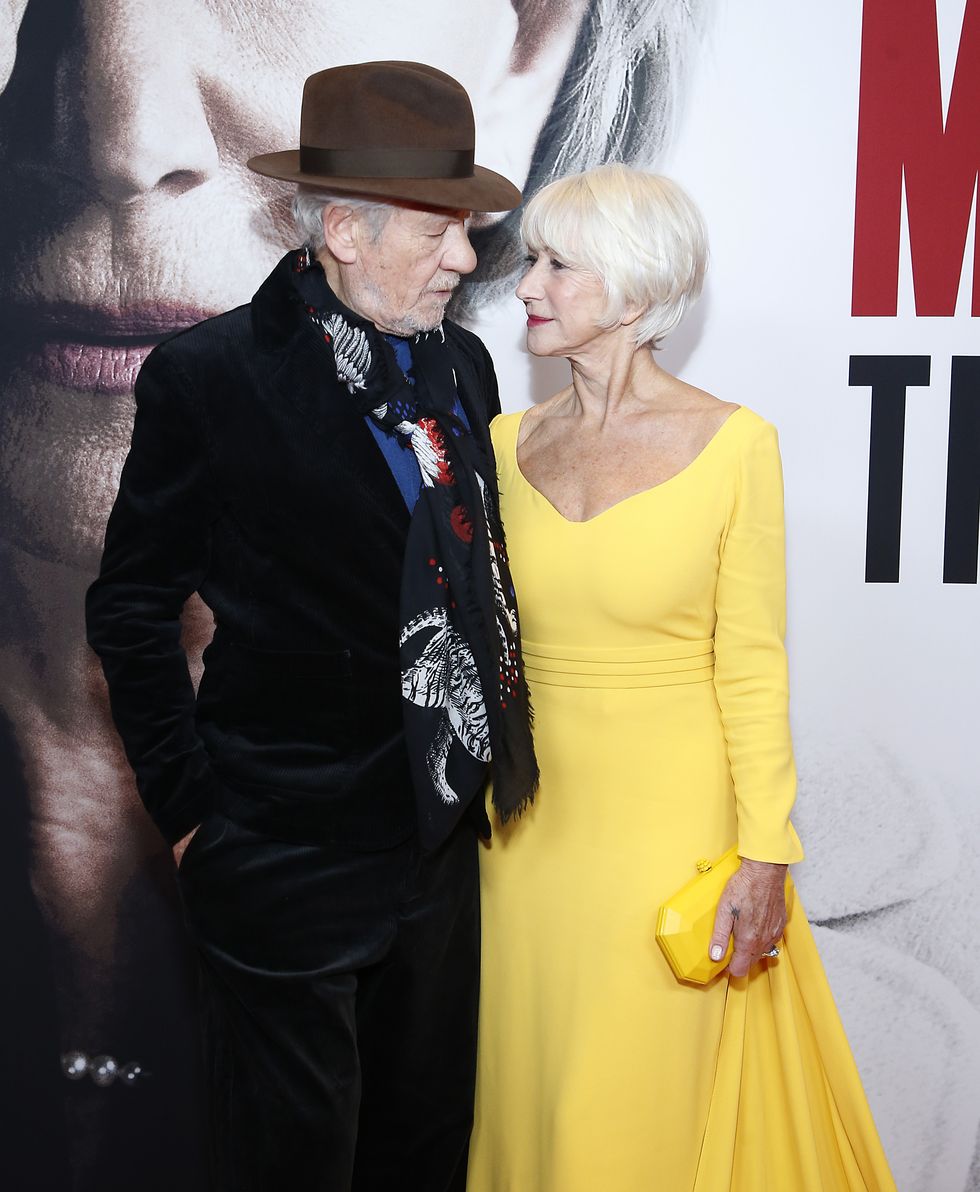 Ian McKellen y Helen Mirren.