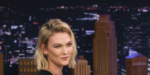 the tonight show starring jimmy fallon    episode 1168    pictured model karlie kloss during an interview on december 2, 2019    photo by andrew lipovskynbcnbcu photo bank via getty images