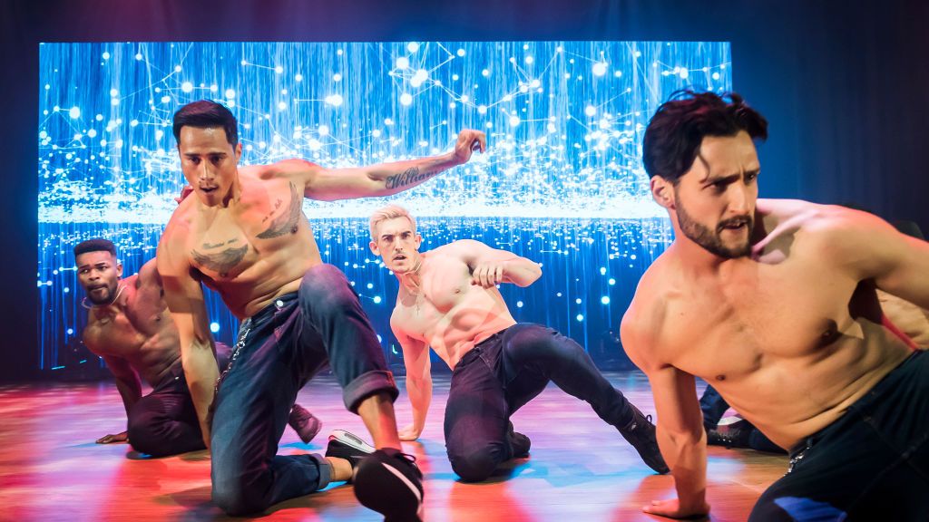preview for A Magic Mike Tea Room has opened in London