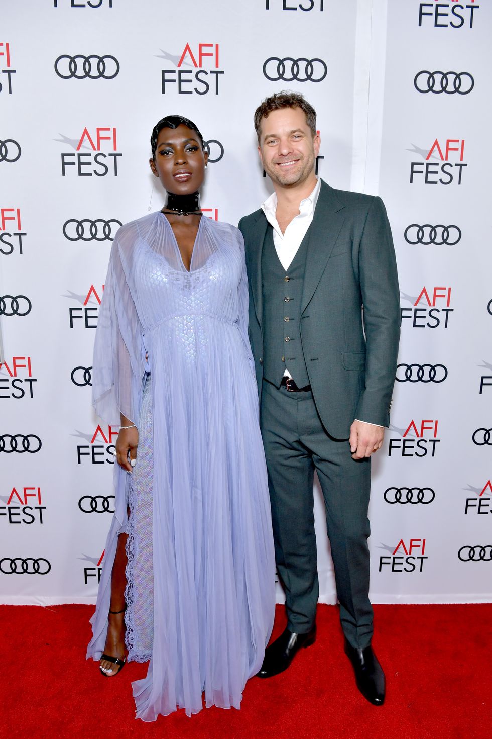 hollywood, california november 14 jodie turner smith and joshua jackson attend the queen slim premiere at afi fest 2019 presented by audi at the tcl chinese theatre on november 14, 2019 in hollywood, california photo by emma mcintyregetty images