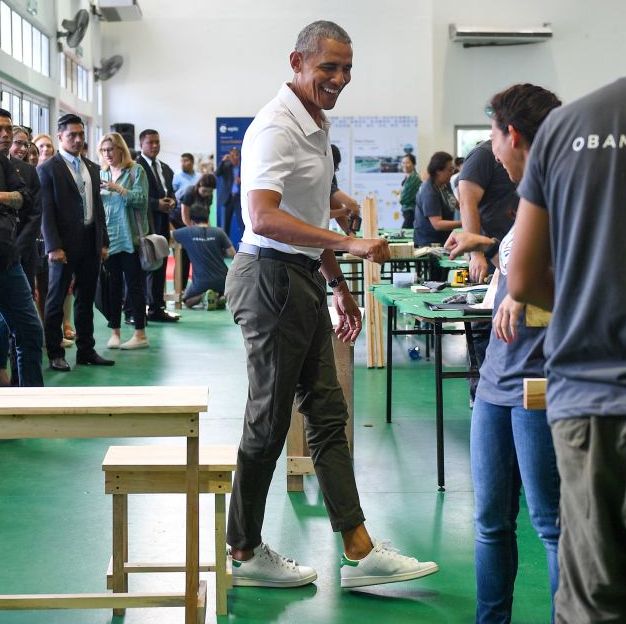 Barack Obama's Adidas Stan Smith Sneakers Prove He's a Icon