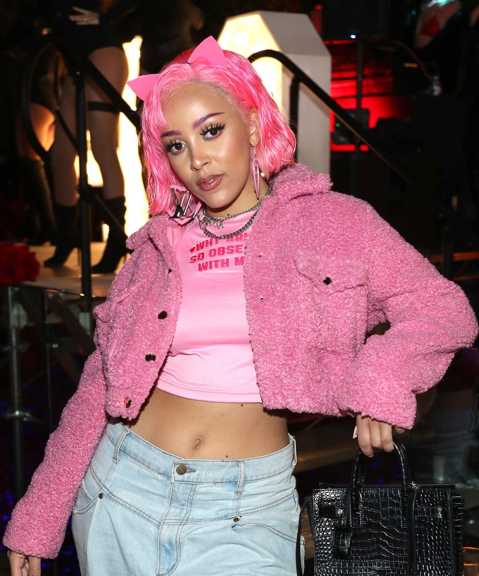encino, california november 16 doja cat attends sals 40th birthday celebration presented by remy martin on november 16, 2019 in encino, california photo by jerritt clarkgetty images for remy martin