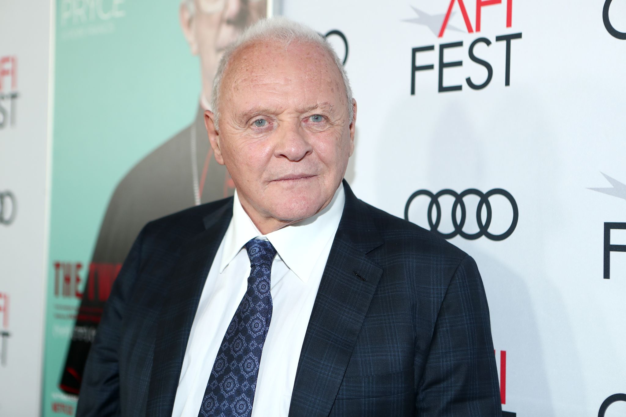 hollywood, california   november 18 anthony hopkins attends the two popes gala event at tcl chinese theatre on november 18, 2019 in hollywood, california photo by rich polkgetty images for netflix
