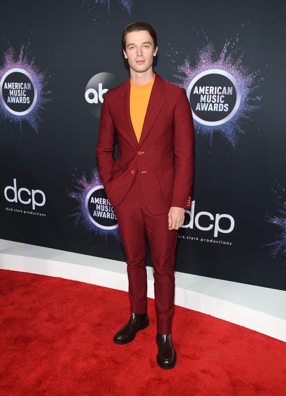 Patrick Schwarzenegger at the 2019 American Music Awards - Red Carpet