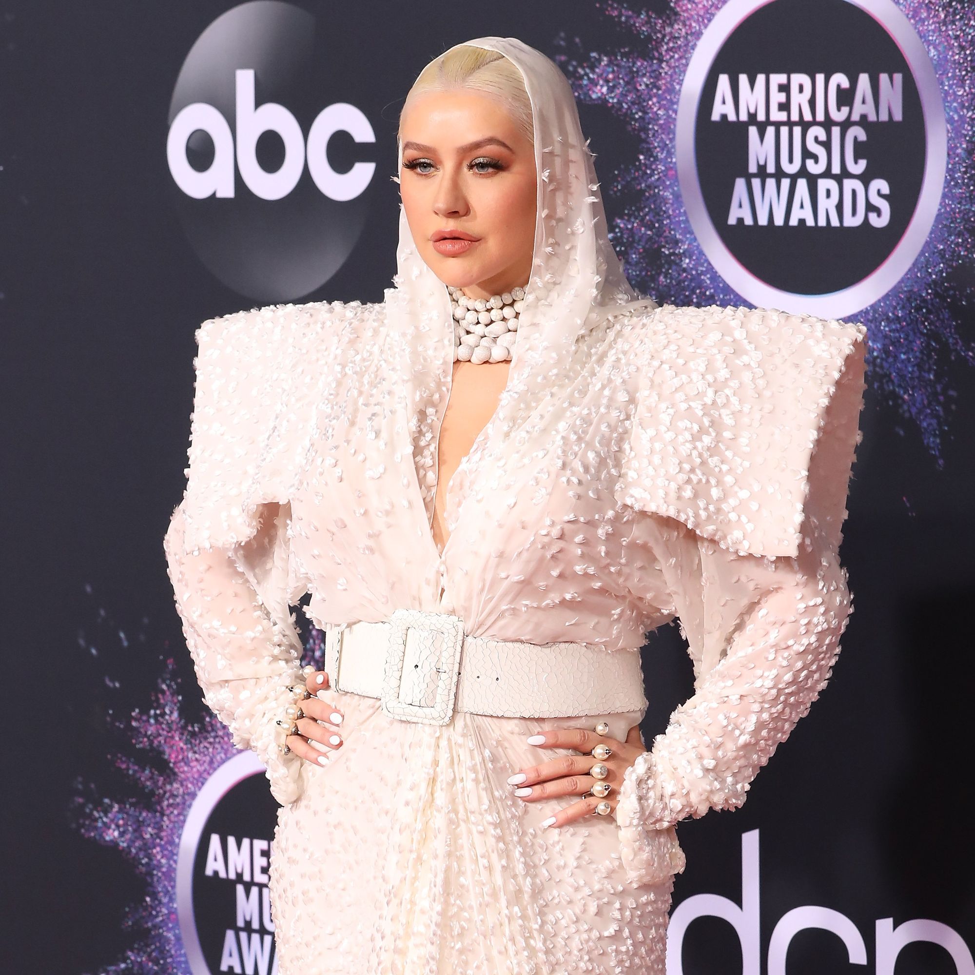 Christina Aguilera American Music Awards reaction