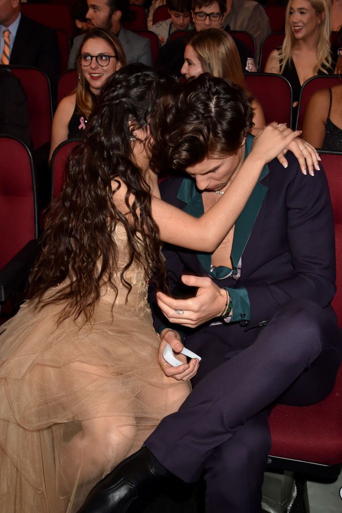 Camila Cabello and Shawn Mendes were all over each other at the AMAs