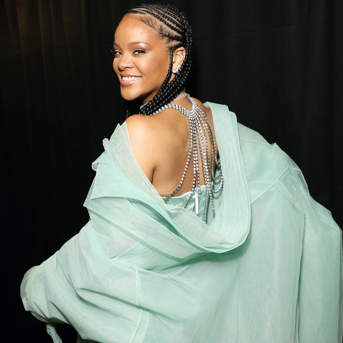 london, england   december 02 rihanna backstage stage during the fashion awards 2019 held at royal albert hall on december 02, 2019 in london, england photo by darren gerrishgetty images