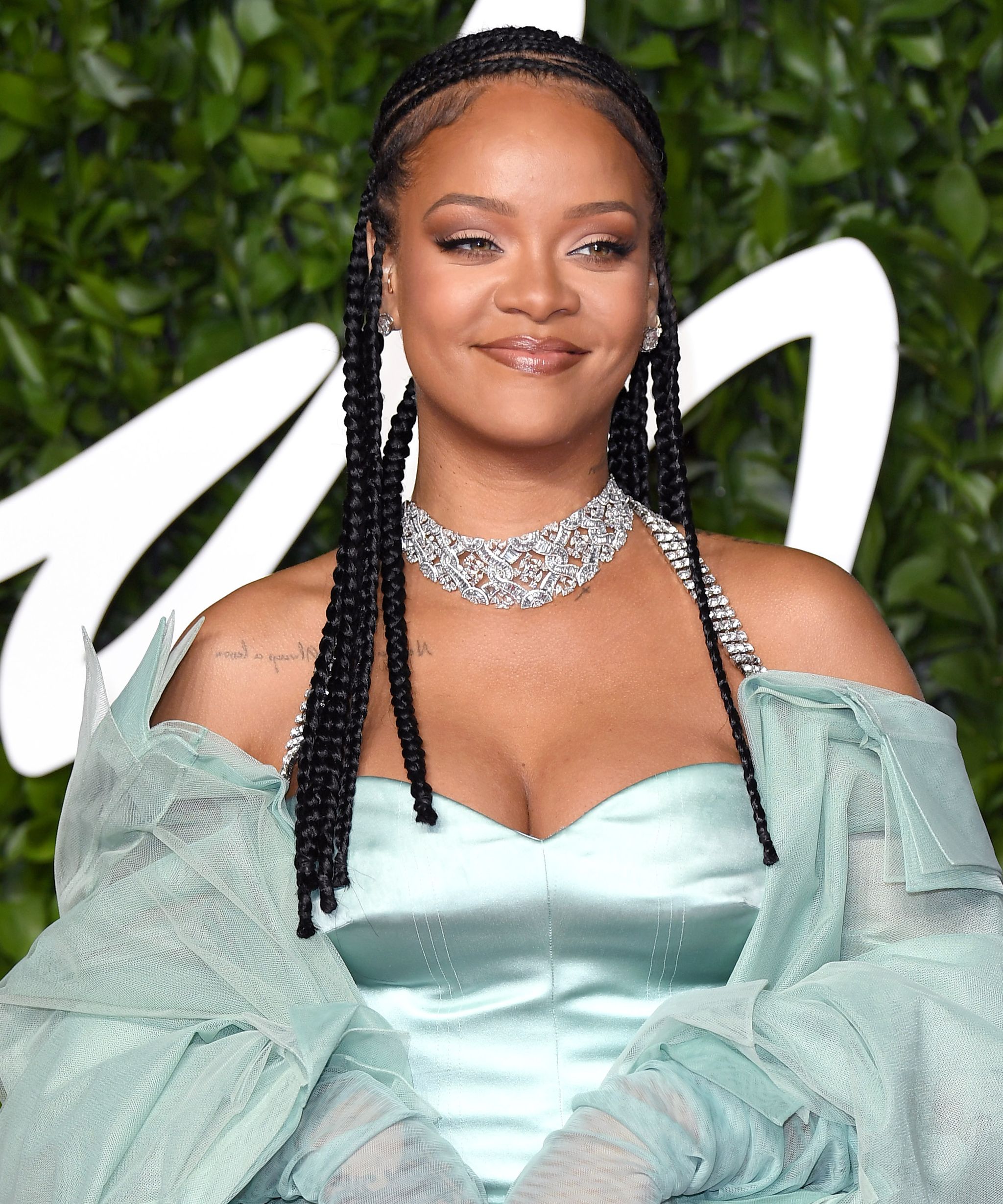 london, england   december 02 rihanna attends the fashion awards 2019 at the royal albert hall on december 02, 2019 in london, england photo by karwai tangwireimage