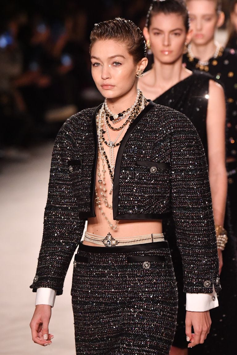 Chanel Metiers D'Art 2019-2020 : Runway At Le Grand Palais In Paris