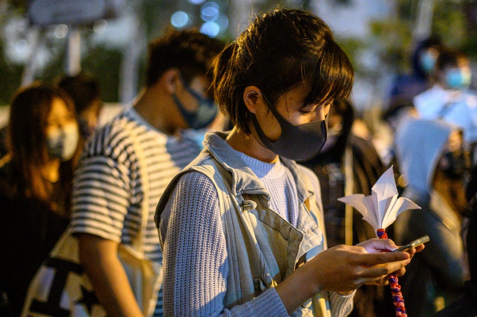 HONG KONG-CHINA-POLITICS-UNREST