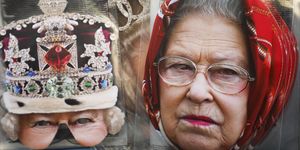 British Royal Family Party Masks Sold In London