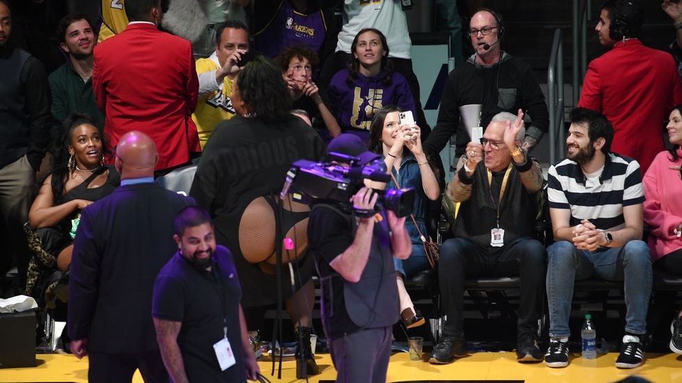 Celebrities At The Los Angeles Lakers Game - Lizzo