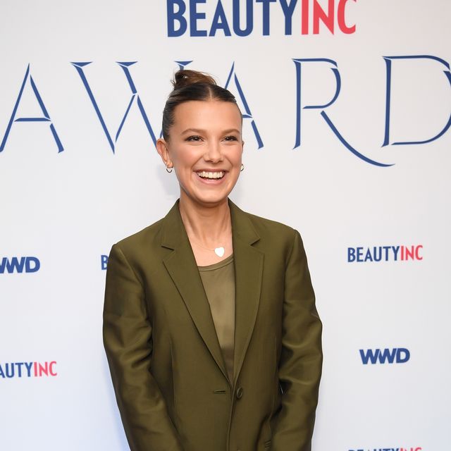 new york, new york   december 11 millie bobby brown attends the 2019 wwd beauty inc awards at the rainbow room on december 11, 2019 in new york city photo by dimitrios kambourisgetty images