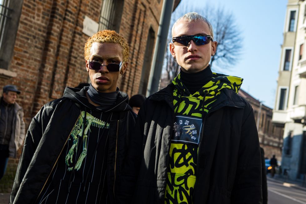 All The Best Milan Men's Fashion Week Street Style Comes In Pairs