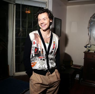 los angeles, california   december 11 harry styles attends spotify celebrates the launch of harry styles new album with private listening session for fans on december 11, 2019 in los angeles, california photo by rich furygetty images for spotify