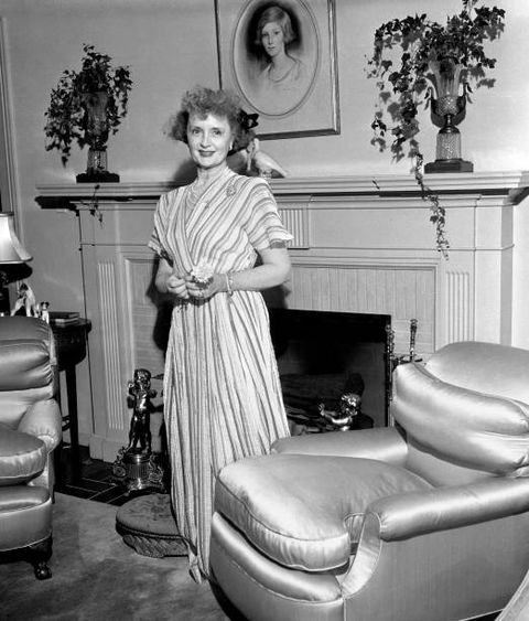 los angeles   august 1  billie burke at home she is the star of the cbs radio program, the billie burke show aka fashions in rations she had portrayed glinda the good witch in the 1939 film, the wizard of oz august 1, 1944 hollywood, ca photo by cbs via getty images