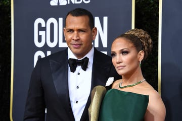 beverly hills, california   january 05 alex rodriguez and jennifer lopez attend the 77th annual golden globe awards at the beverly hilton hotel on january 05, 2020 in beverly hills, california photo by steve granitzwireimage