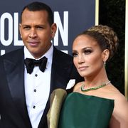 beverly hills, california   january 05 alex rodriguez and jennifer lopez attend the 77th annual golden globe awards at the beverly hilton hotel on january 05, 2020 in beverly hills, california photo by steve granitzwireimage