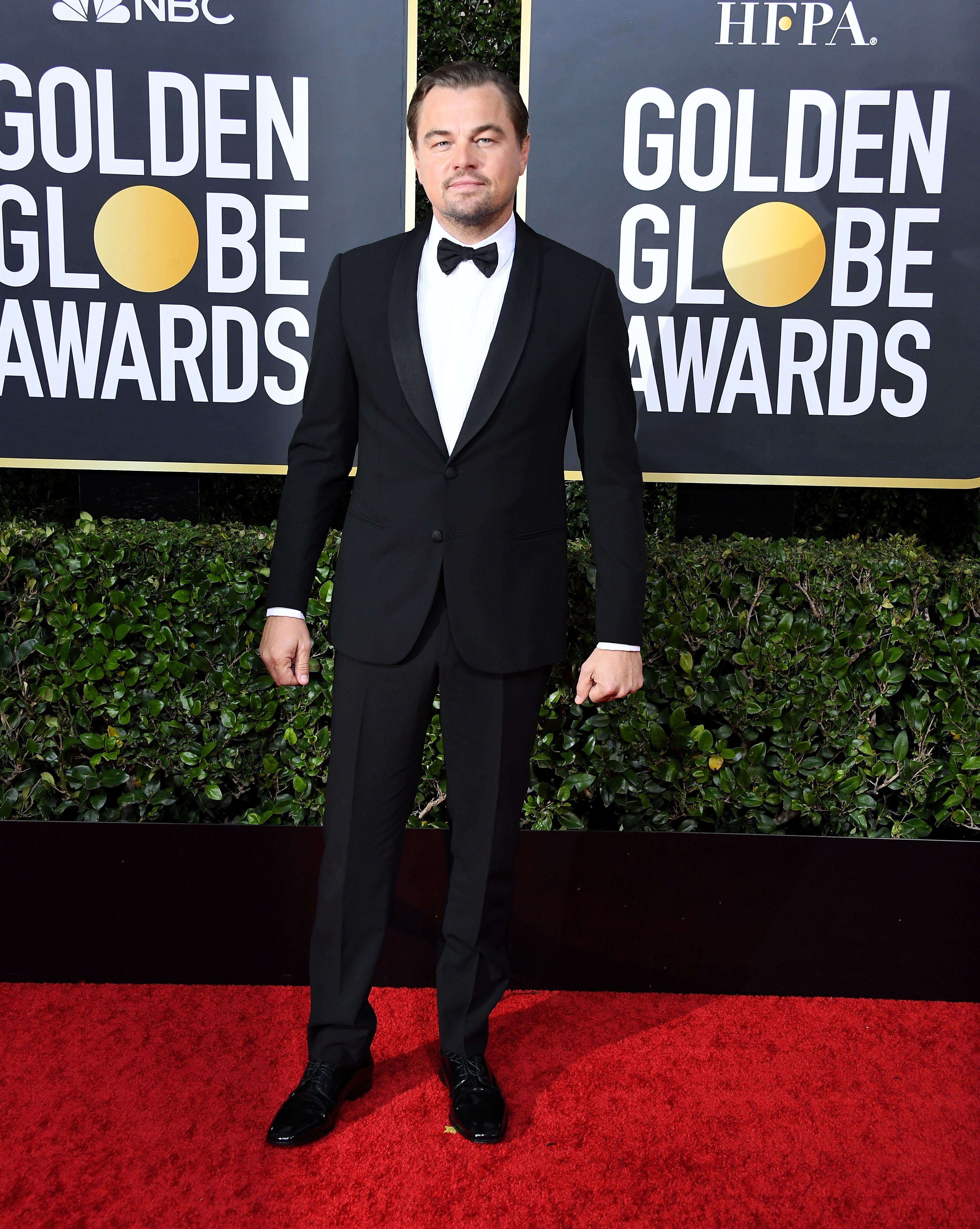 Brad Pitt In Brioni @ 2020 Golden Globe Awards